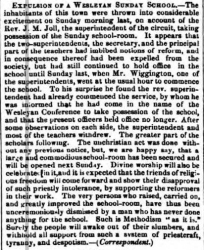 Taken on December 20th, 1851 in Pickering, Yorkshire, England and sourced from York Herald.
