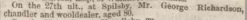 Taken on February 1st, 1867 in Spilsby and sourced from Lincolnshire Chronicle.