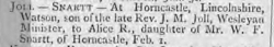 Taken on February 7th, 1872 in Horncastle, Lincolnshire, England and sourced from Pall Mall Gazette.