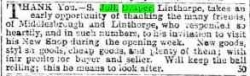 Taken on June 30th, 1891 and sourced from The North-Eastern Daily Gazette.