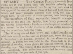 Taken on March 2nd, 1866 in Spilsby, Lincolnshire, England and sourced from Lincolnshire Chronicle.